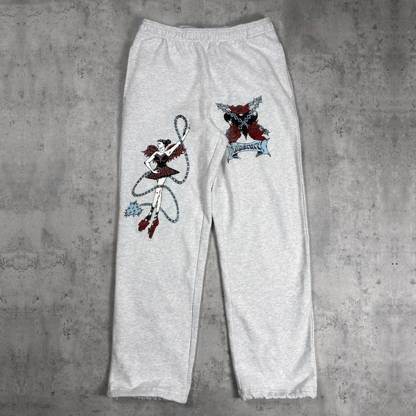 MALEVOLENT MUSE SWEATPANTS (ASH GREY)