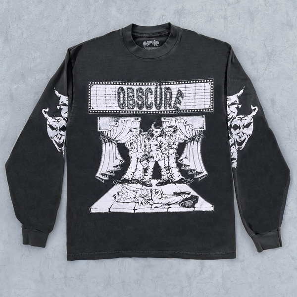 MASQUERADE MASSACRE LONGSLEEVE (VINTAGE BLACK)